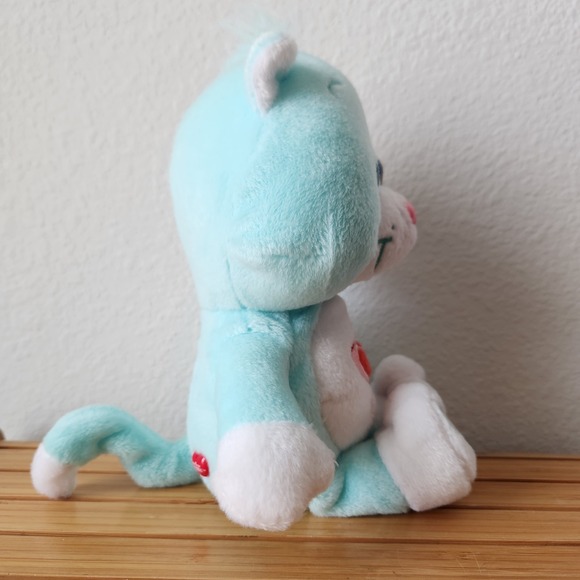 Vintage RARE NEW 2003 Care Bears Cousin Proud Heart Cat Stuffed Animal Plush - Picture 2 of 13